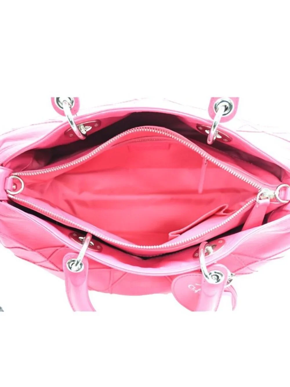 Dior Handbag Pink - Picture 6 of 10